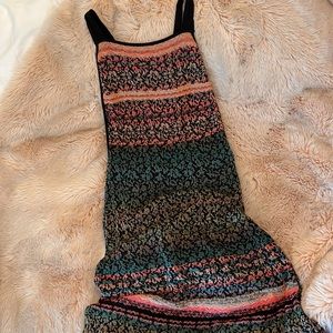 NWT Free People knit maxi sweater dress. Size M.